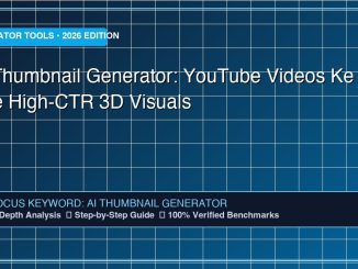AI Thumbnail Generator: YouTube Videos Ke Liye High-CTR 3D Visuals - Comprehensive Technology Guide 2026