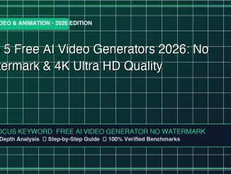 Top 5 Free AI Video Generators 2026: No Watermark & 4K Ultra HD Quality - Comprehensive Technology Guide 2026