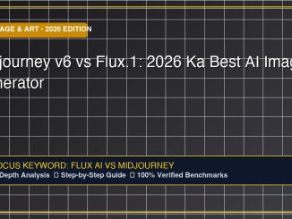 Midjourney v6 vs Flux.1: 2026 Ka Best AI Image Generator - Comprehensive Technology Guide 2026
